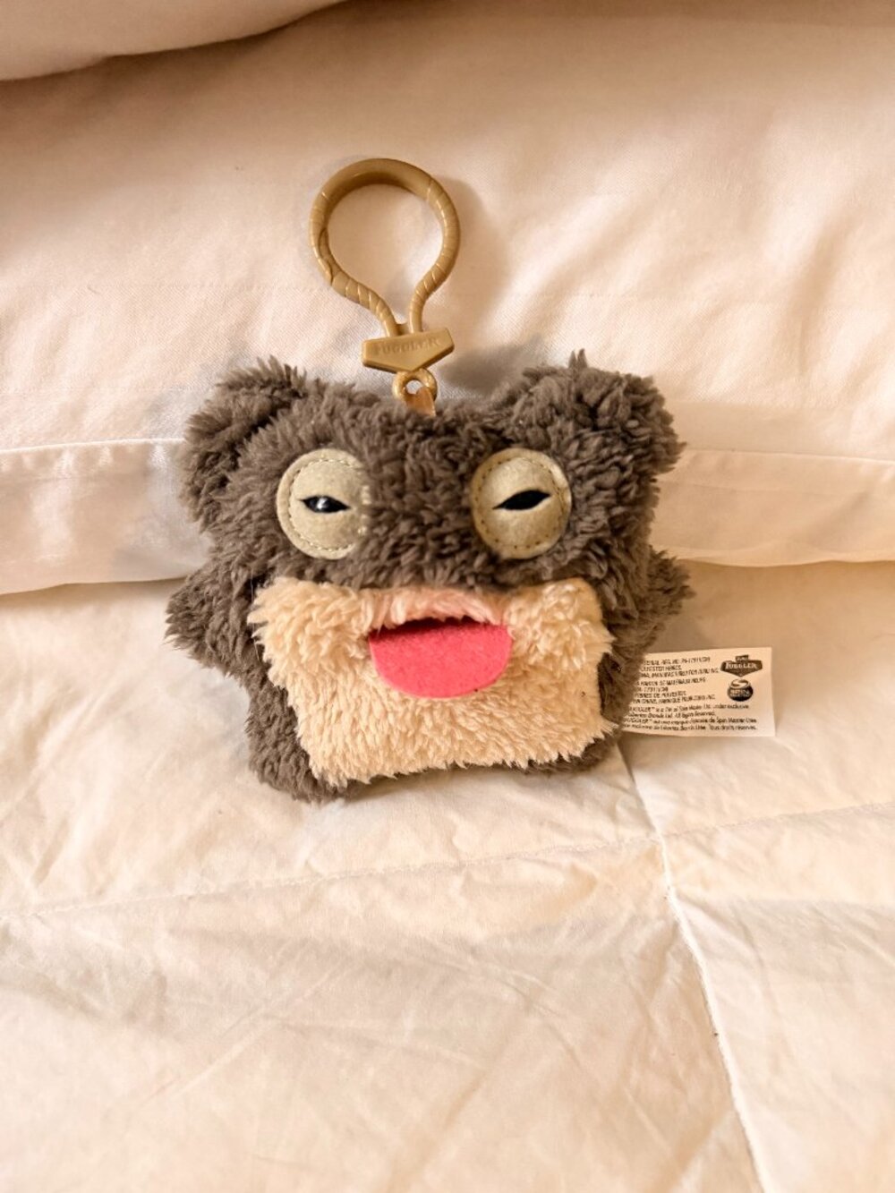 Series 5 Fuggler Key Ring 5" - Squaresome Scare Bear